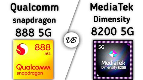 Unveiling the Secrets: Snapdragon 888 vs Dimensity 8200.